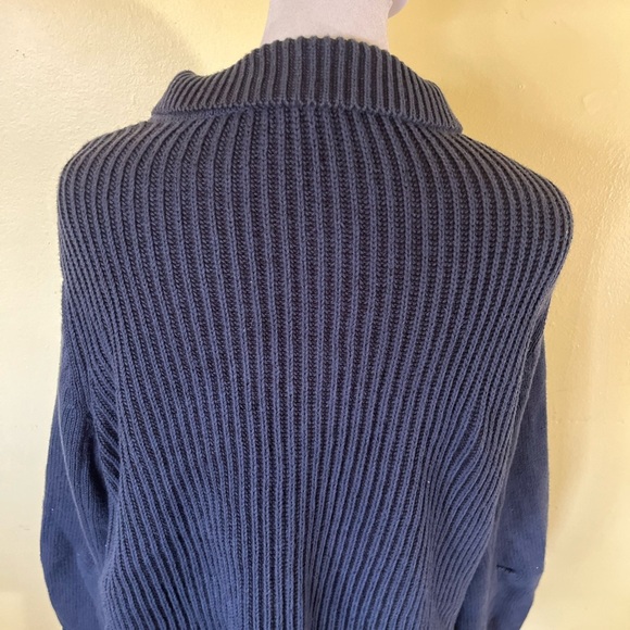 Cabi Women’s Cozy Blue Knit Cardigan Size Medium - Picture 3 of 8